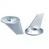 Anode zinc dérive Mercury 25-30-40cv et Tohatsu 25-50cv 853762