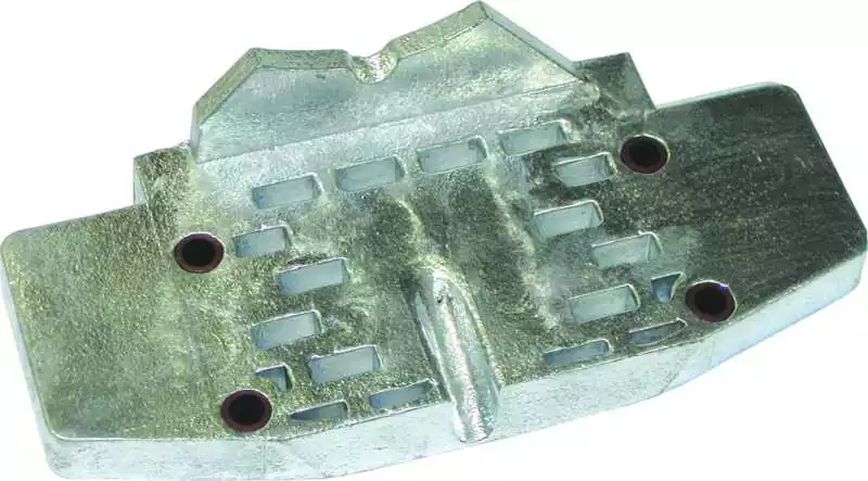 Anode zinc plaque sous embase pour OMC 100-245cv OEM 982438
