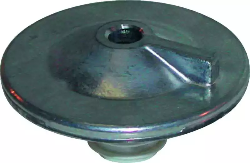 Anode zinc plaque sous pied Suzuki OMC 9.9-15CV 1983-2005 55321-93900