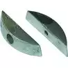 Anode zinc demi lune la paire pour Volvo SD 110-120 OEM 852018