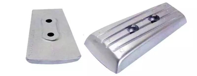 Anode zinc plaque pour Volvo embase DPH DPR series OEM 3588746