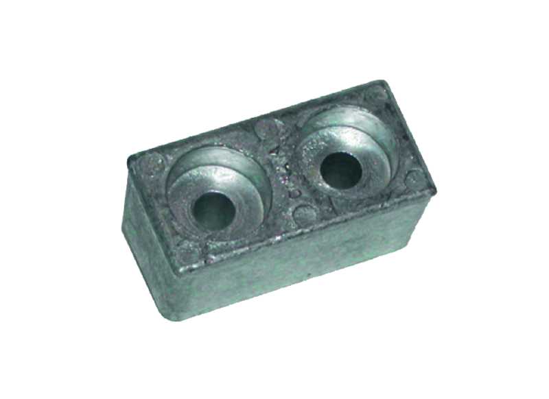 Anode alu cube pour Yamaha 115A à 220A origine 6E5-45251-00