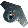 Anode zinc plaque Yamaha 9,9cv 15cv F8 F9.9 après 1992