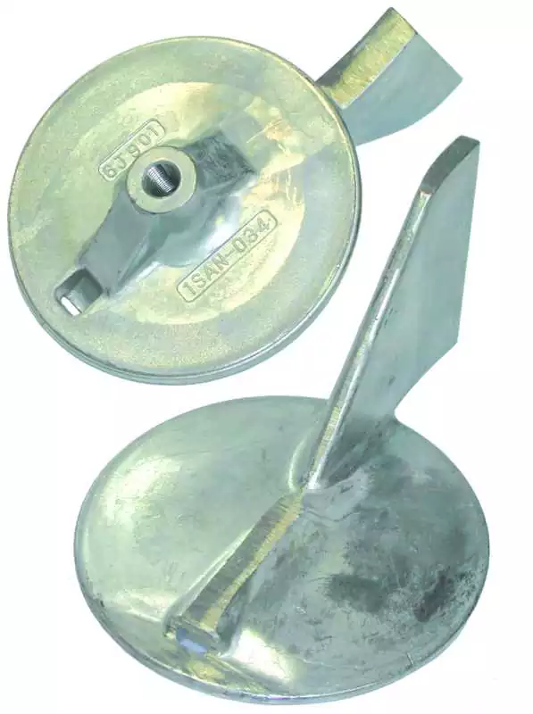 Anode alu dérive pour Yamaha 150-175-200-225cv origine 6J9-45371-01