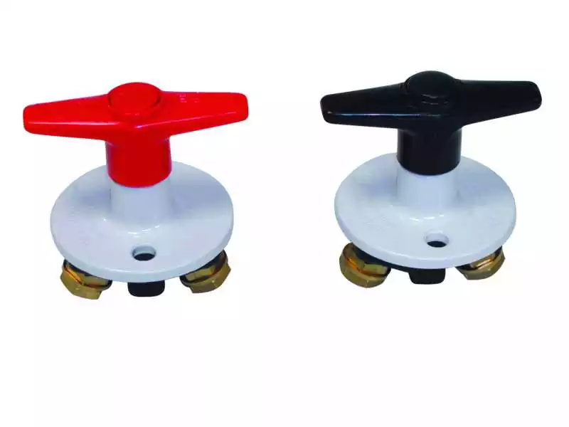 Coupe batterie Unipolaire noir 150 A - 1000 A pendant 5' Poignée fixe