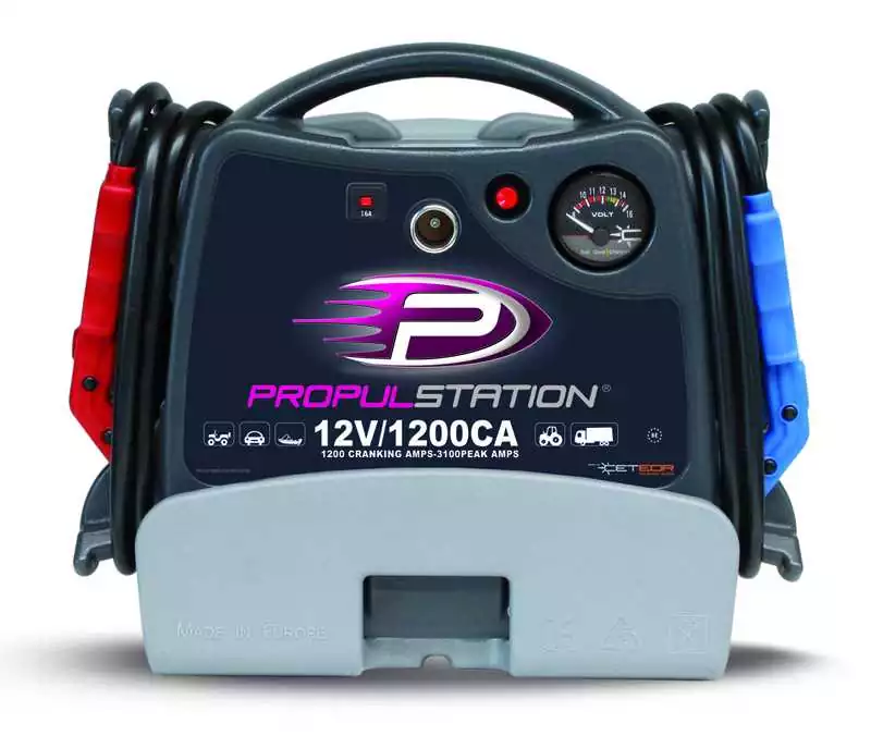 Booster de démarrage 12V 800CA portable avec station de recharge