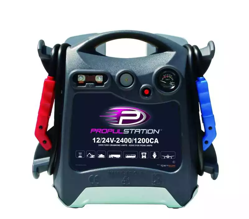 Booster de démarrage 12V 800CA portable avec station de recharge