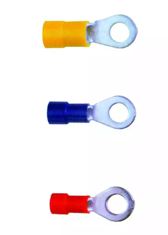 100 Cosses à oeil bleu section câble 1,5 à 2,5 mm2 diamètre oeil 10mm