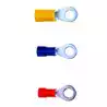100 Cosses à oeil jaune diamètre oeil 5mm section câble 4-6mm2