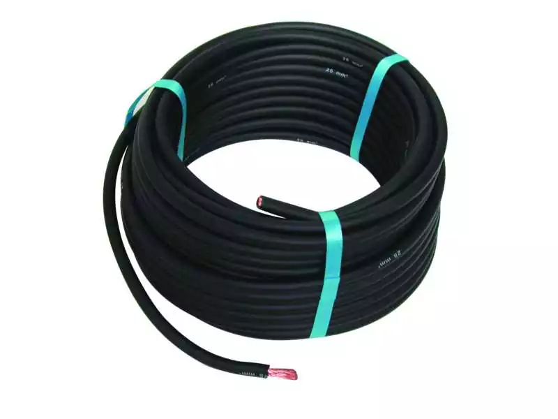 Câble HI-FLEX 35mm² noir mono-conducteur extra-souple bobine de 25m