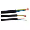 Câble électrique H07RNF 3X2,5mm2 Noir peut atteindre 1000V 25 à +60 degrés 
