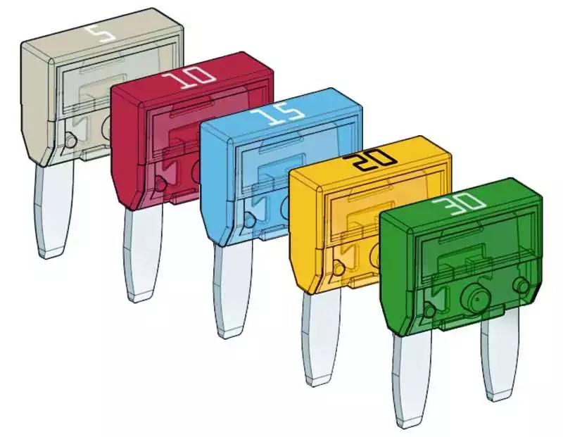 Boite 3 Fusibles enfichables 30 Ampères couleur Vert