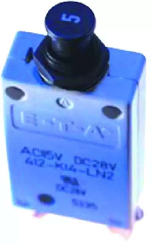 Disjoncteur thermique 70A fixation collerette filetée bornes à vis M6