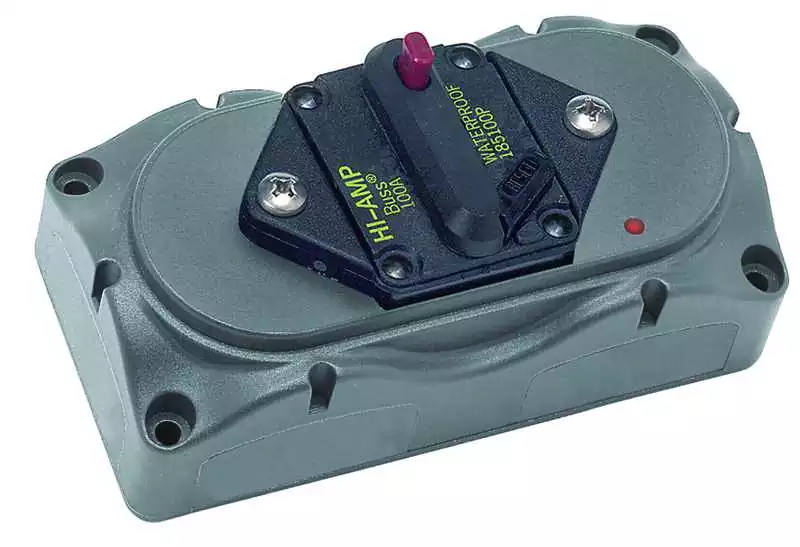 Disjoncteur thermique HD 100A protection guindeau bossoir ou passerelle