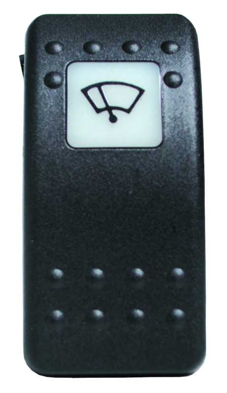 Interrupteur essuie glace 12v avec LED Contacteur pour W10 W12