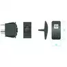 Interrupteur essuie glace 12V avec LED Contacteur pour W12