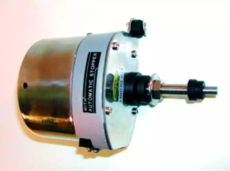 Moteur essuie glace 12V W5 cloison 25mm balayage réglable 90° ou 110°