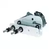 Moteur essuie glace 12V W38 Longueur Axe 64mm Epaisseur max cloison 53mm