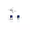 Electrovanne 24V pour circuit d'eau du bateau lave glace