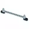 Barrette de raccordement 100A en laiton étamé 2 entrées 6mm et 6 sorties 4mm