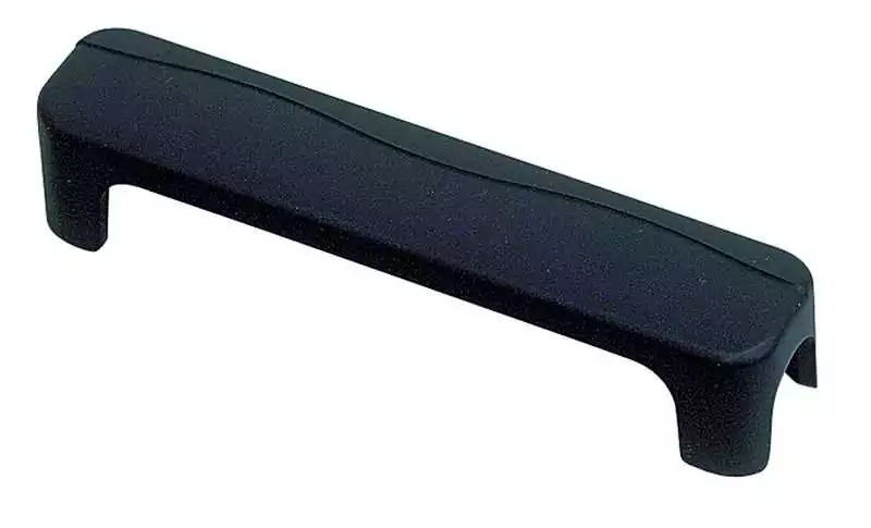Couvercle noir négatif pour barette de raccordement 12 bornes