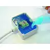 Gel silicone isolant bi-composant pour l'étanchéité des connexions 2X500ml