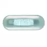Eclaireur de marche LED blanc enjoliveur inox intérieur et extérieur 12V - 33V