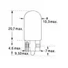 Ampoule wedge 12V 3W Culot 2,1W X 9,5d Dimensions 10x27mm