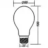 Ampoule E27 24V 40W verre sphérique Culot E27 Dimensions 60x105mm
