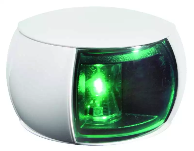 Feux Compact LED blanc 2NM tribord 112.5 degrés vert
