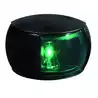 Feu Compact LED noir 2NM Feu de poupe 135 degrés blanc