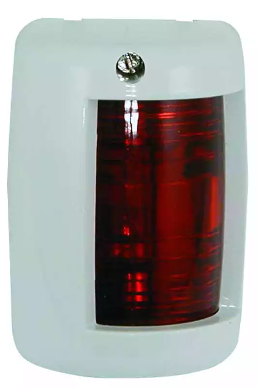 Feux de position mini Feu bâbord 112,5 degrés rouge Portée 1 NM