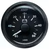 Ampèremètre diamètre 52mm 12-24V  Indicateur 150-0-150A noir