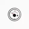 Indicateur de carburant 52mm 8-32V 3-180ohms fond blanc cercle rond