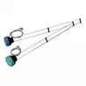 Sonde eaux noires et usées Plage 4-20mA de 600 à 1200mm 12-24V