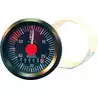 Horamètre 12V à aiguille électronique diamètre 52 mm fond noir