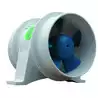 Ventilateur extracteur en ligne 6,7 m3/mn 24V diamètre 100mm