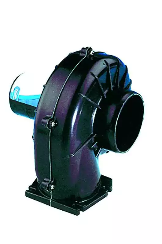 Ventilateur orientable sur étrier 4,2 m3/mn 12V diamètre 75mm 10 Ampères