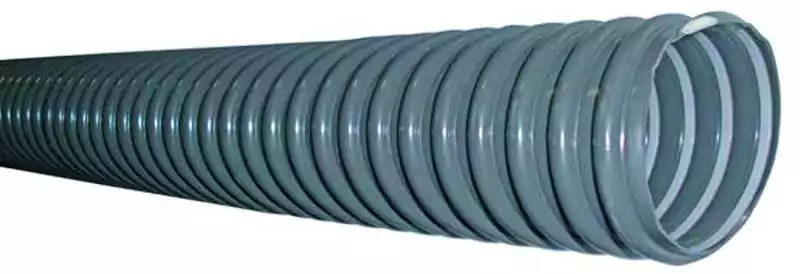 Gaine de ventilation diamètre 80mm souple renforcée PVC Bobine de 25m