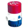 Pompe de cale débit 3028 L/H 24V Ronde sortie 19mm 1,8 Ampères