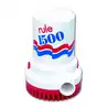 Pompe de cale débit 5678 L/H 24V Non automatique sortie 29mm 3,5 Ampères