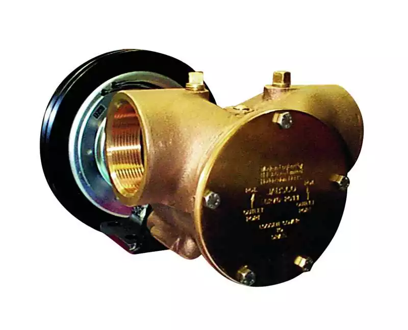 Pompe à embrayage électromagnétique débit 16 500 L/h 24V 2.5A sortie 2'' 