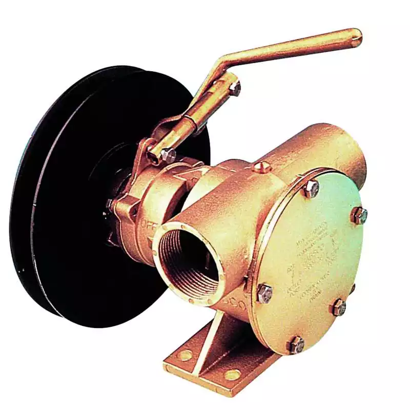 Pompe à embrayage manuel débit 16 000 L/h sortie 2'' BSP