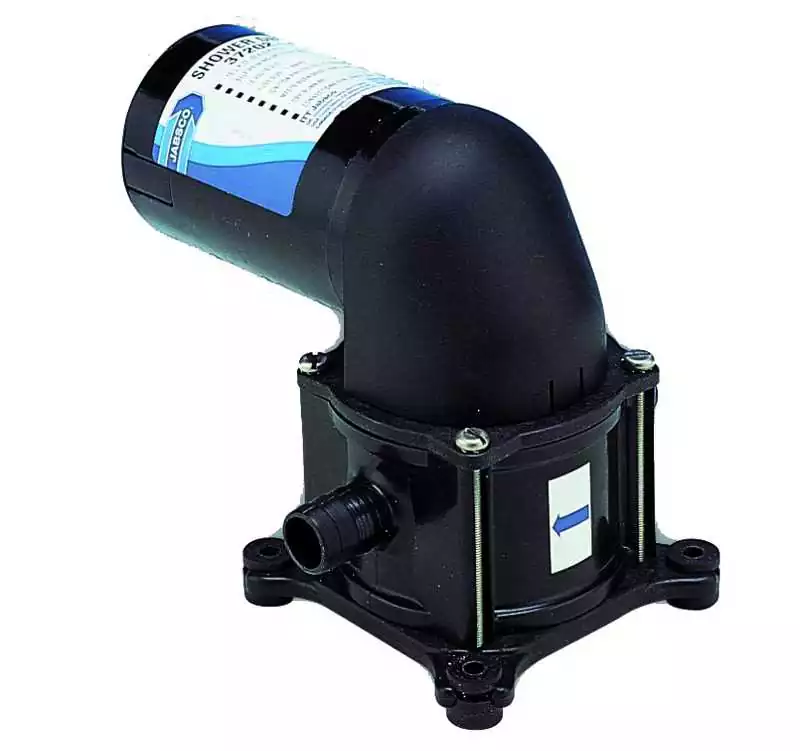 Pompe de vidande de douche 24V débit 13L/m auto amorçante jusqu'à 2m