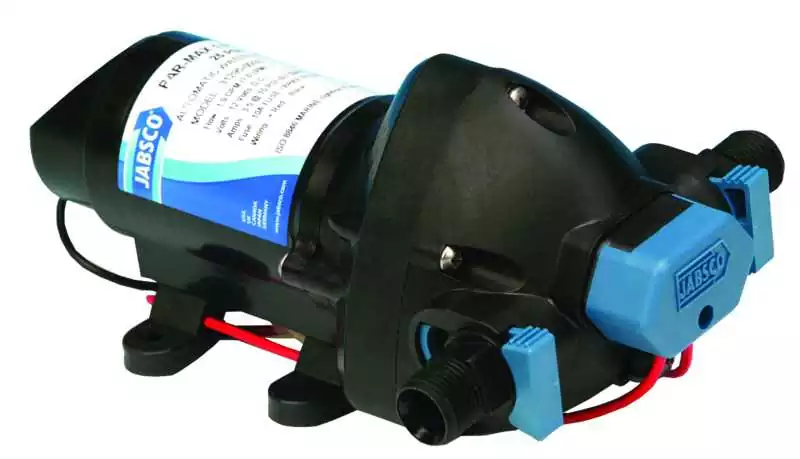 Groupe d'eau PAR-MAX 3 12V débit 11 L/mn 10A 1,7 Bars 3 robinets
