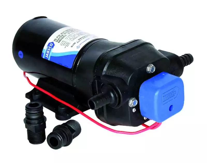 Groupe d'eau PAR-MAX HD4 24V débit 15 L/mn 4A 1,7 Bars 4 robinets et plus