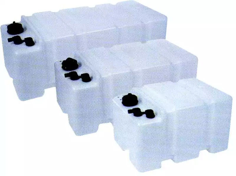 Réservoir eau 100 Litres L 1050 x lg 350 x H 300 mm emplacement prévu pour jauge