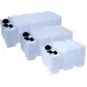 Réservoir eau 100 Litres L 1050 x lg 350 x H 300mm emplacement prévu pour jauge