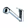 Mitigeur d'évier avec douchette réglable 1.50 m trou 45 mm raccordement 3/8 mâle