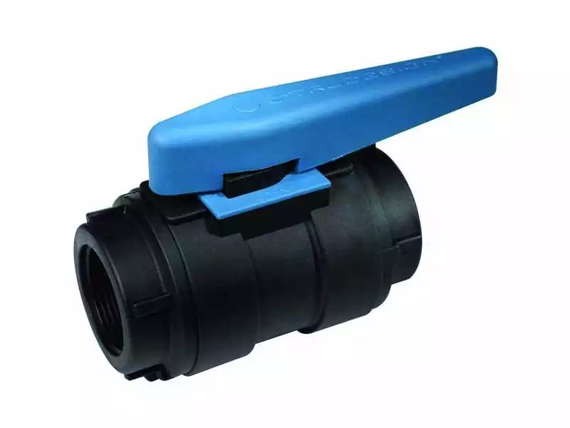 Vanne à sphère 2" pouce Passage 52 mm joint en polymère avec PTFE pour lubrifier